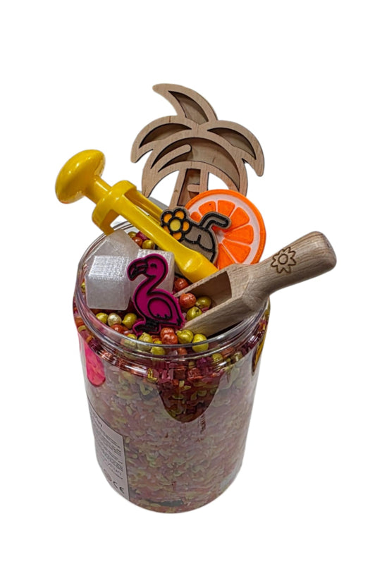 SensoryFun PourAndPlay Speelset — Tropical