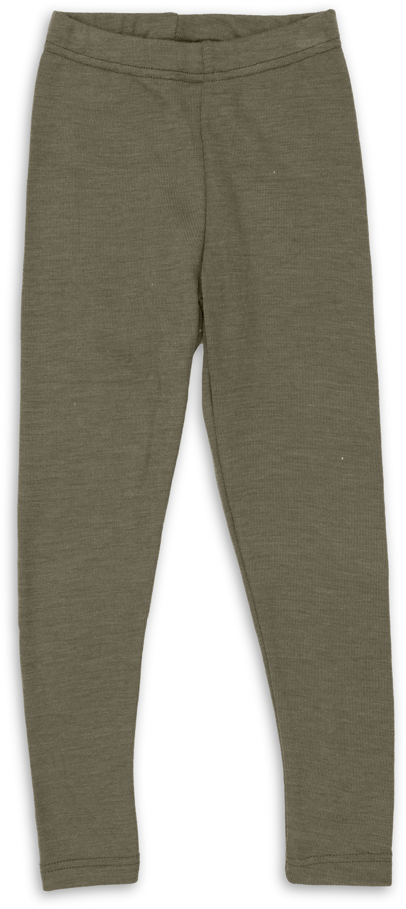 Engel Natur - Wol/Zijde Kinder Legging - Olijf