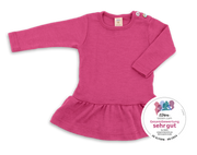 Engel Natur - Wol/Zijde Baby Tunika - Framboos