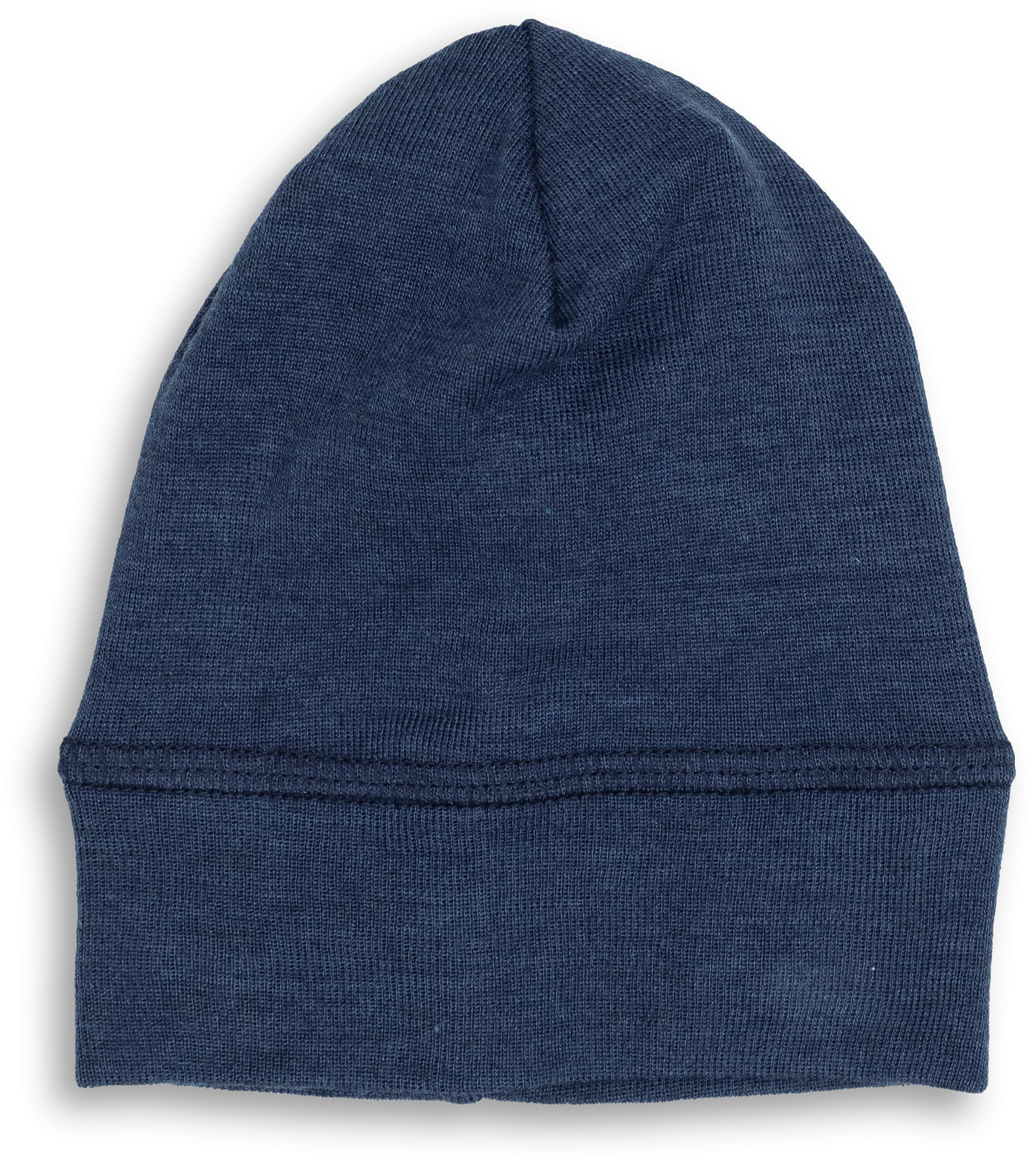 Engel Natur - Beanie van wol-zijde - blauw (mt 50-116)