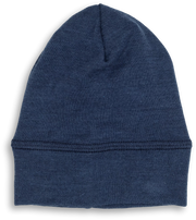 Engel Natur - Beanie van wol-zijde - blauw (mt 50-116)