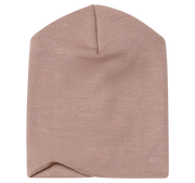 Engel Natur - Wol/Zijde Baby Muts - Oudroze