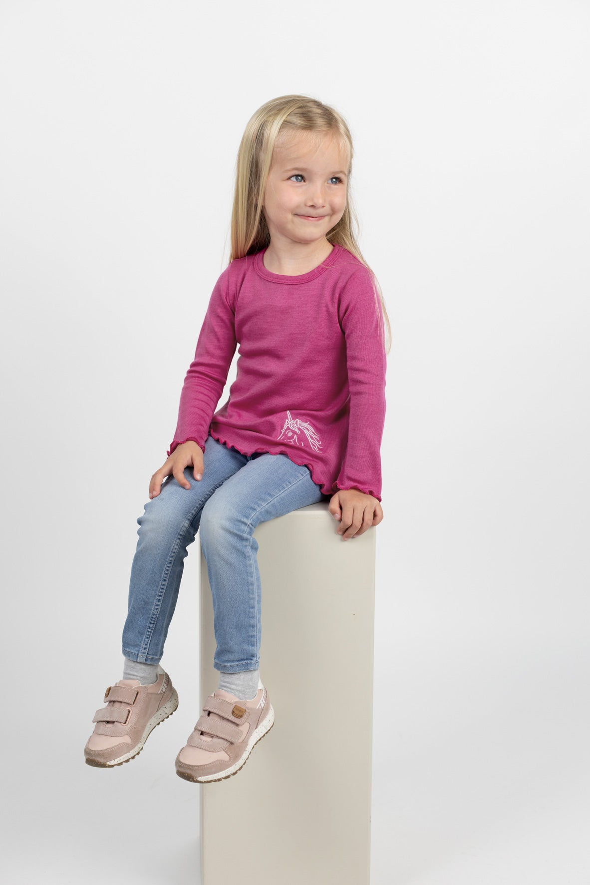 Engel Natur - Wol/Zijde Vrijetijds- en Pyjamashirt - Framboos