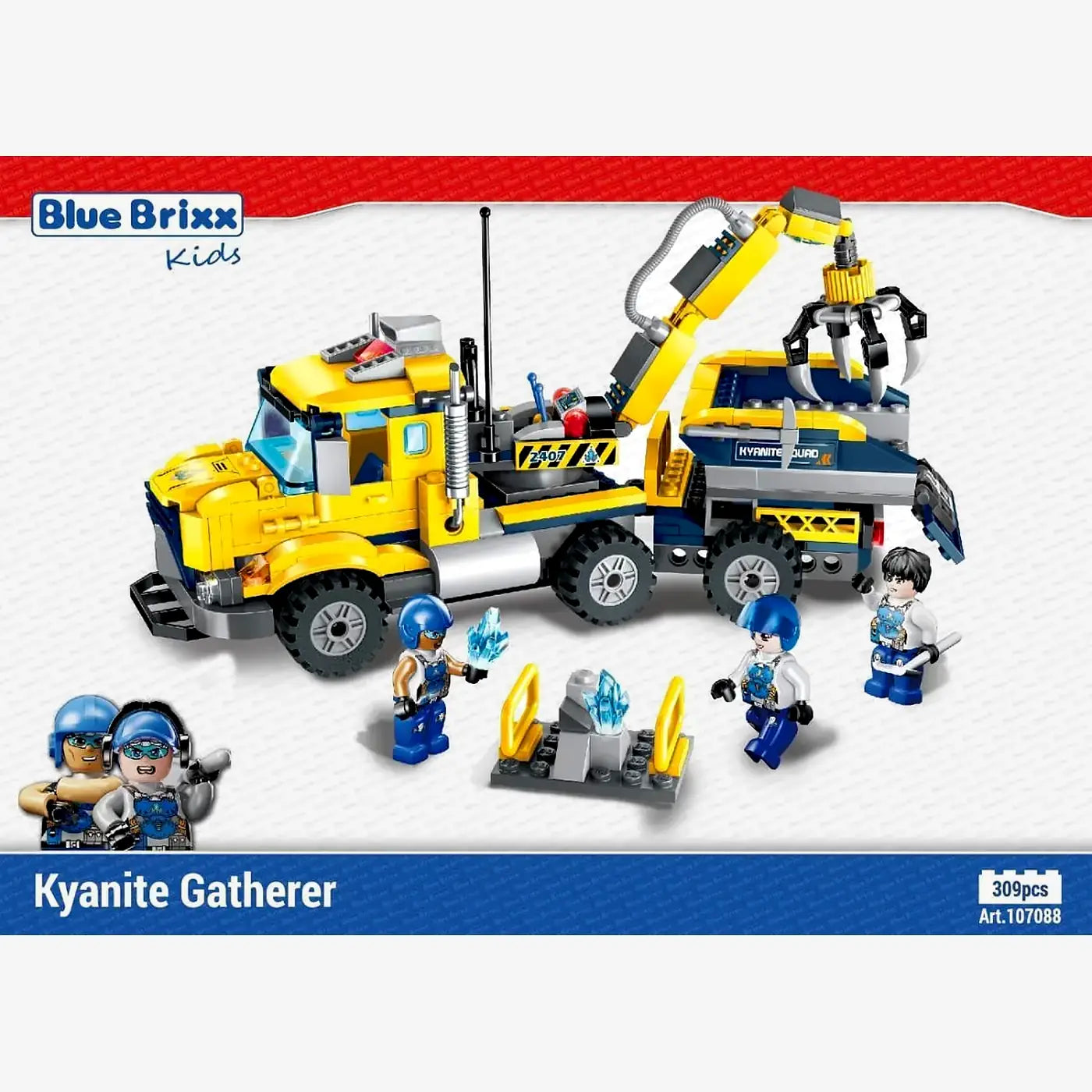 BlueBrixx - Kyanite Squad: Kyanite Gatherer (309 onderdelen) 6+ jaar