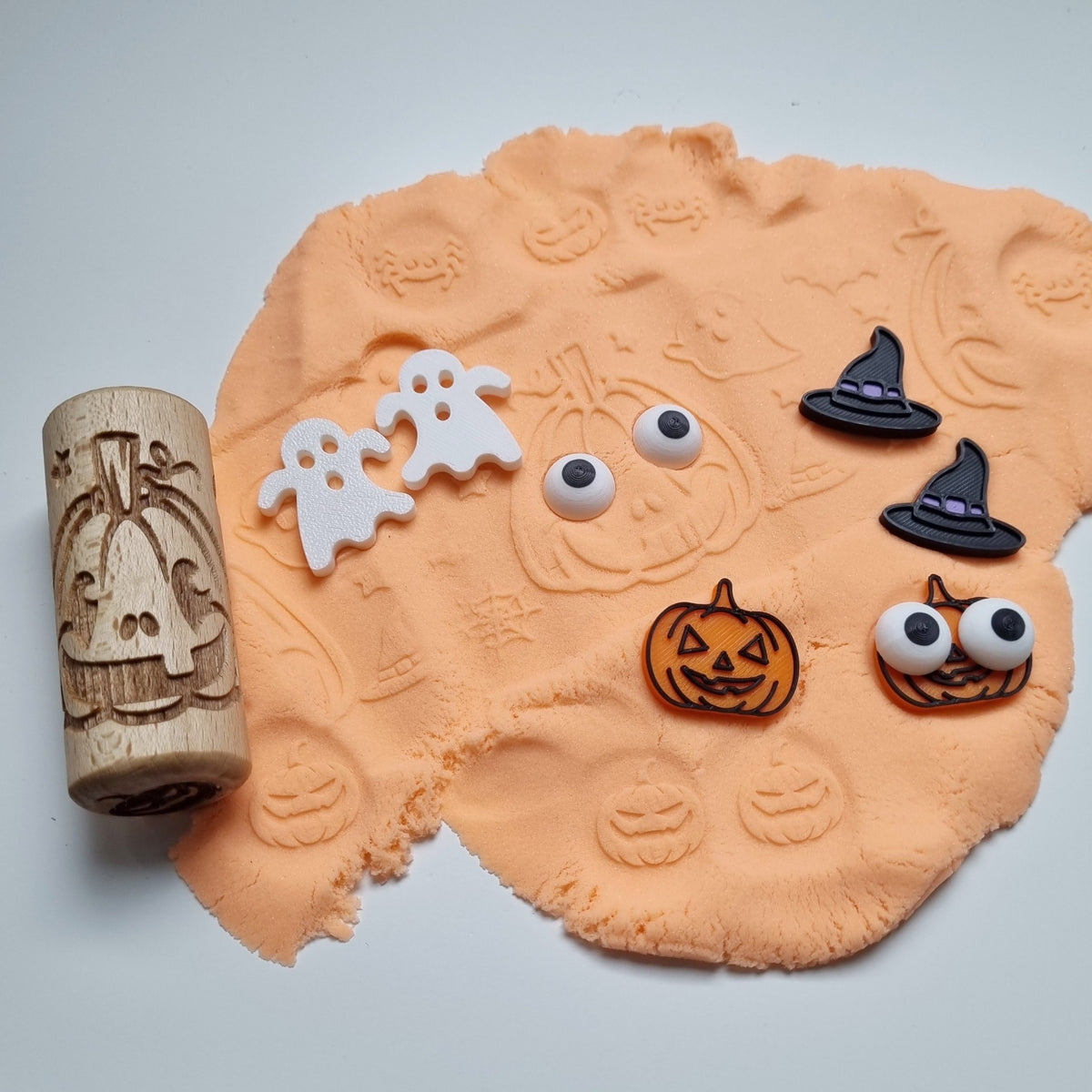 Kiddi - Houten roller Halloween