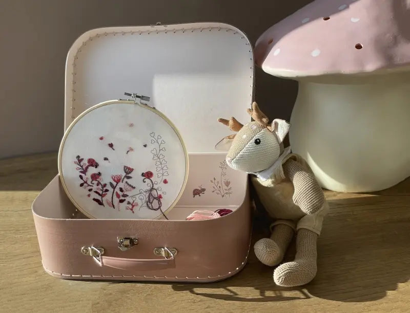 Egmont Toys - Borduurpakket lieveheersbeestje in koffertje