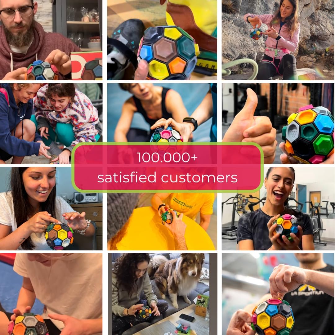 Boulderball - 3D-klimbal, wereldprimeur, in de kleinst mogelijke ruimte, concentratie, creativiteit en behendigheid