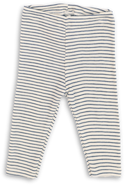 Engel Natur - Wol/Zijde Baby Legging - Naturel/Marine
