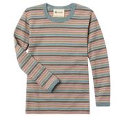 Engel Natur - Wol/Zijde Kinder Shirt Lange Mouw - Pastel