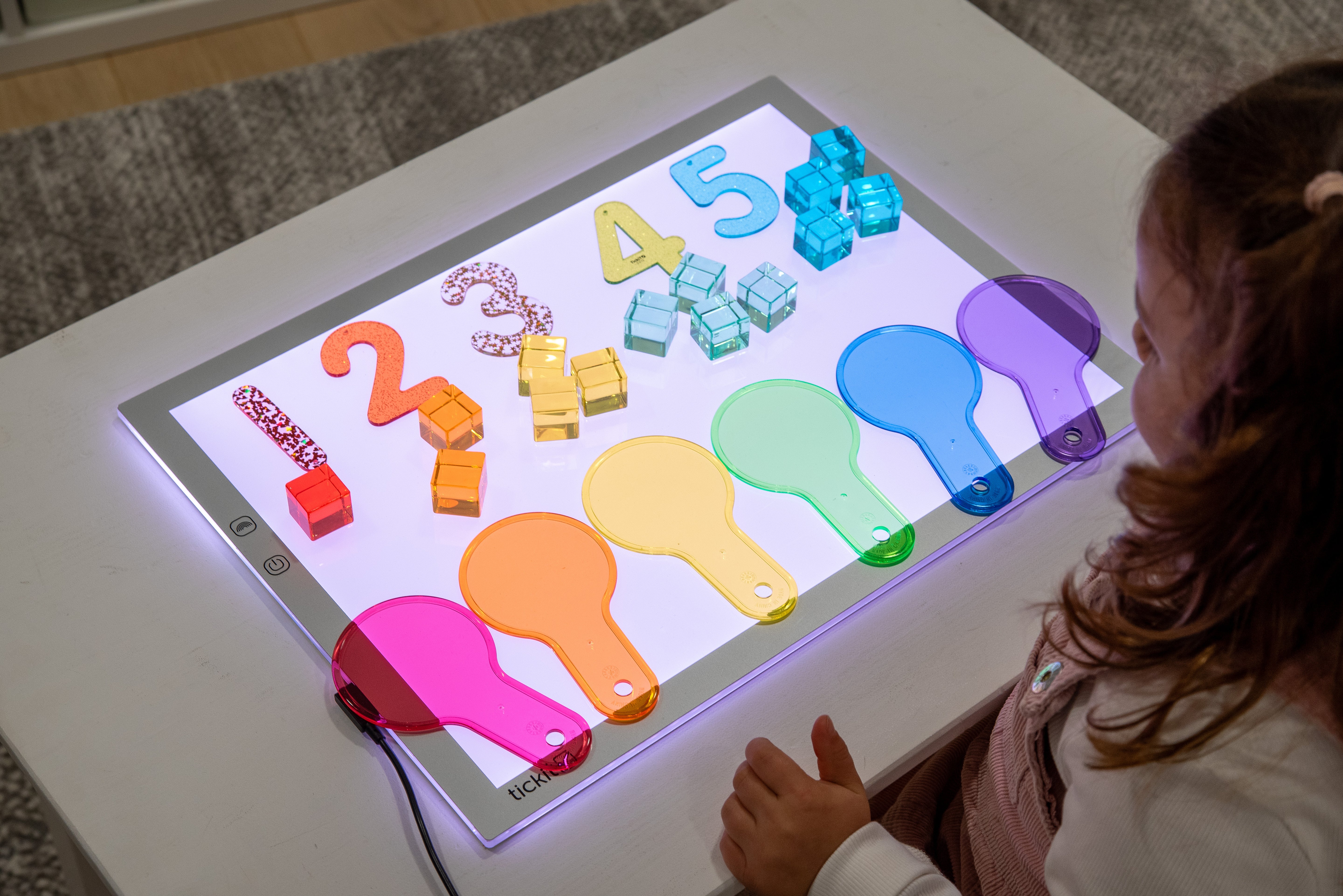 TickIt - Kleur veranderende A3 Lichttafel Lichtbak Lichtpaneel