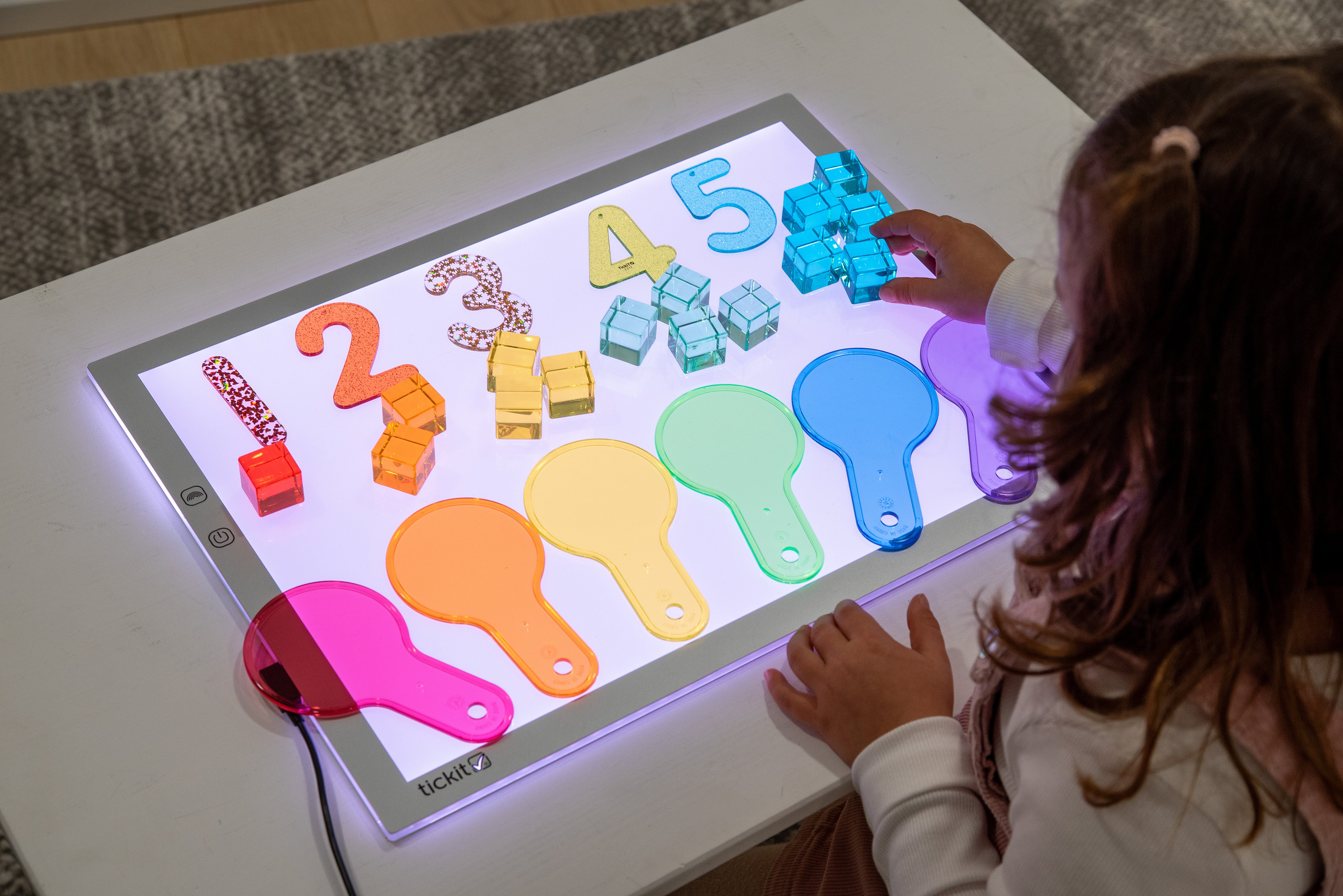 TickIt - Kleur veranderende A3 Lichttafel Lichtbak Lichtpaneel