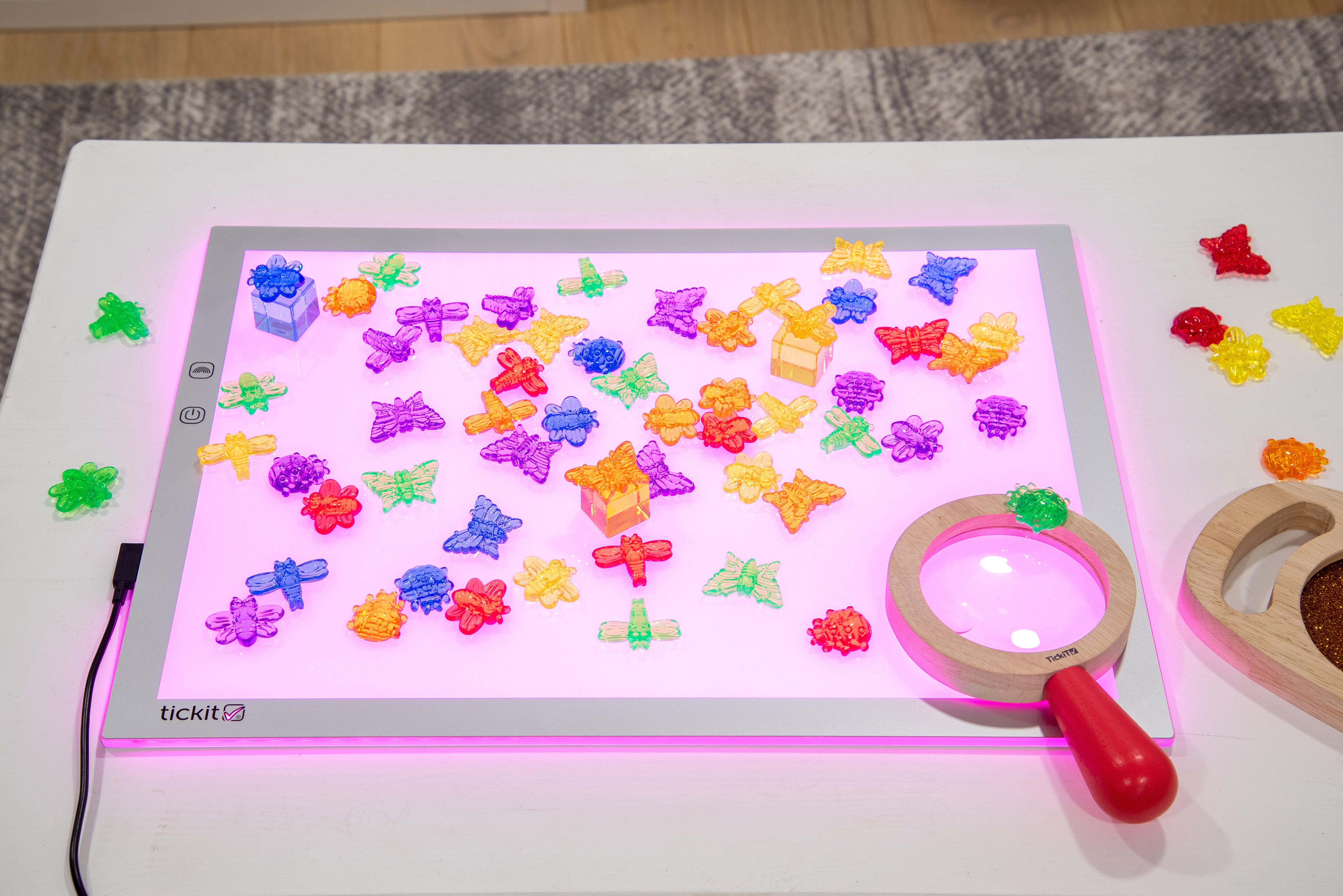 TickIt - Kleur veranderende A3 Lichttafel Lichtbak Lichtpaneel