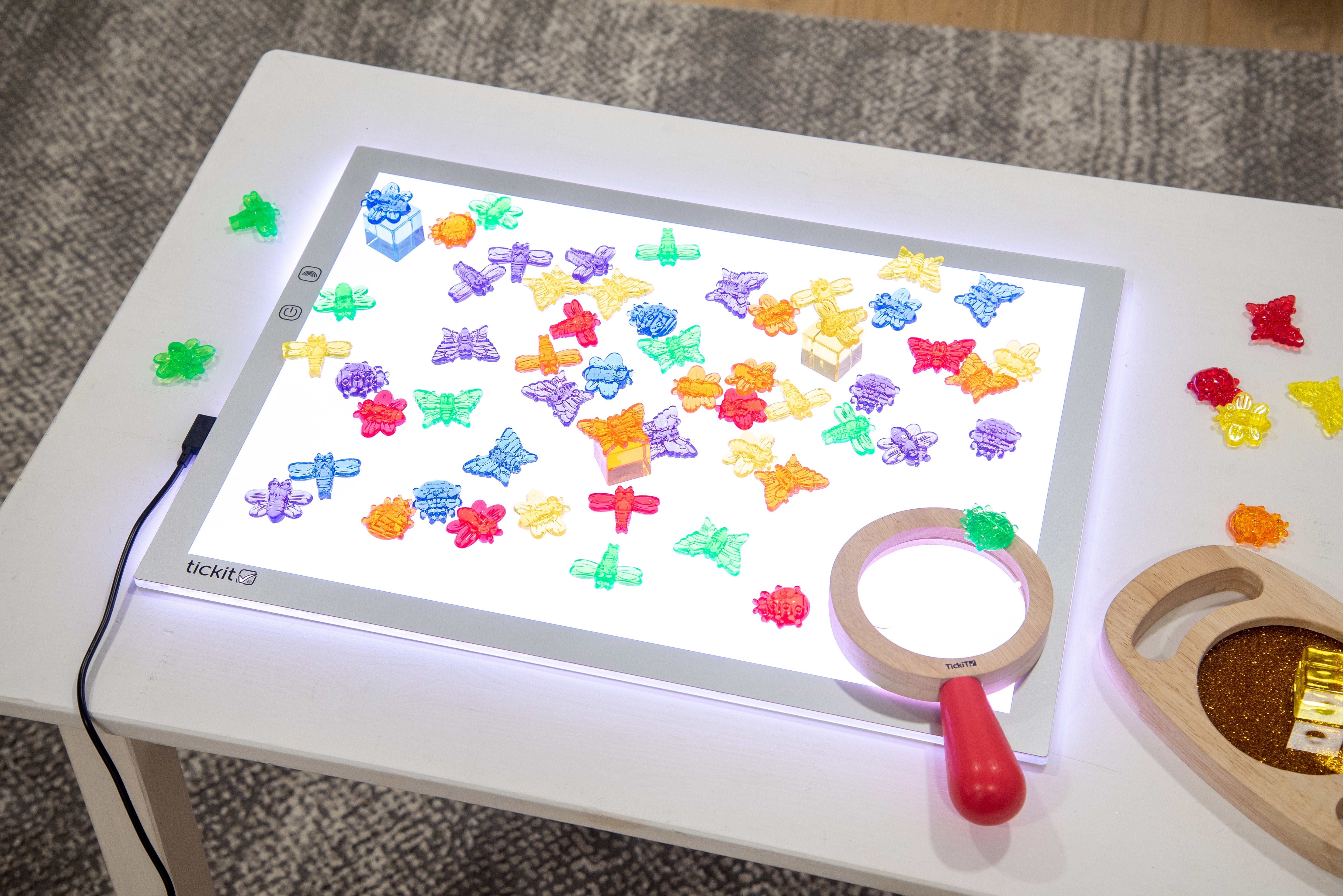 TickIt - Kleur veranderende A3 Lichttafel Lichtbak Lichtpaneel