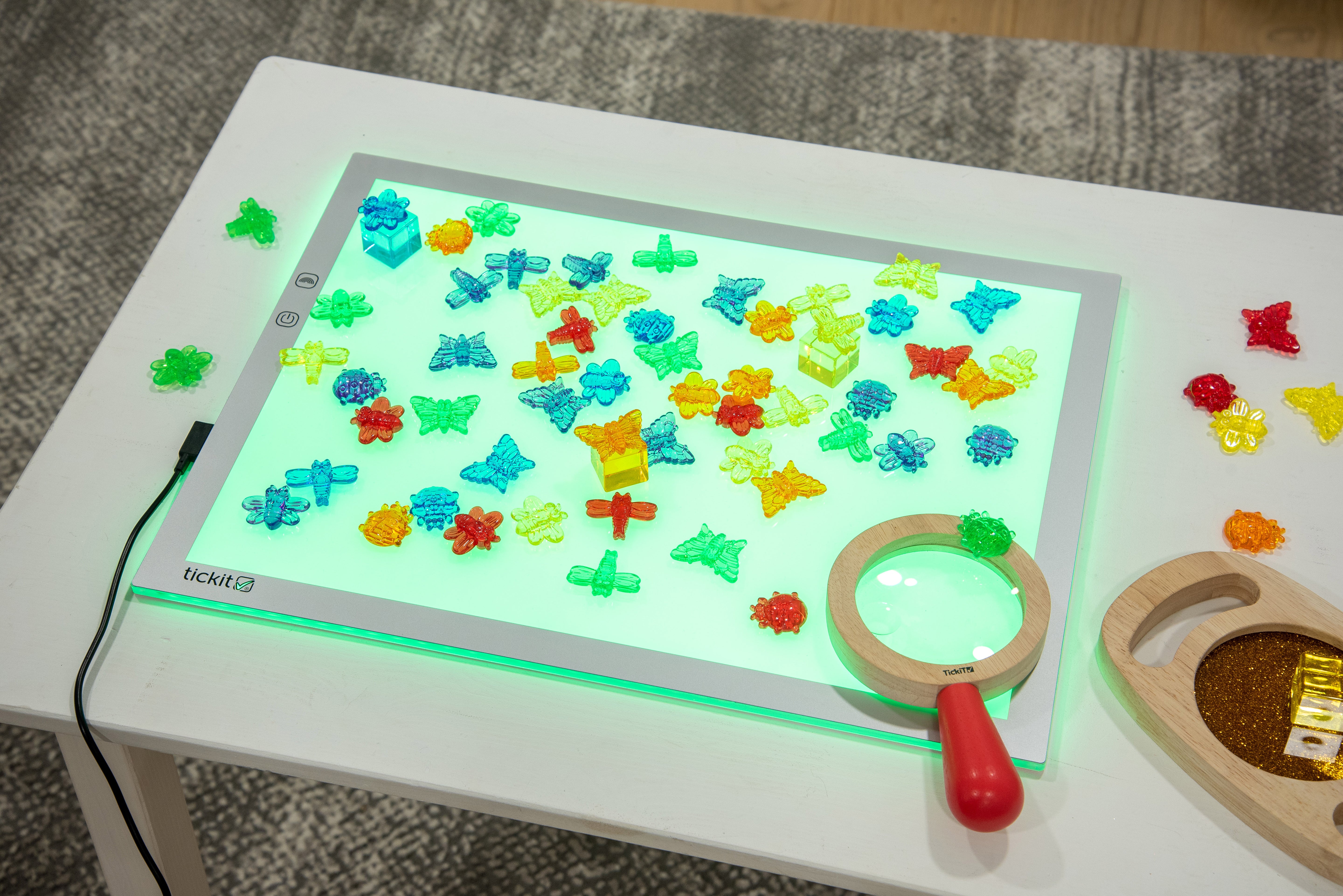 TickIt - Kleur veranderende A3 Lichttafel Lichtbak Lichtpaneel