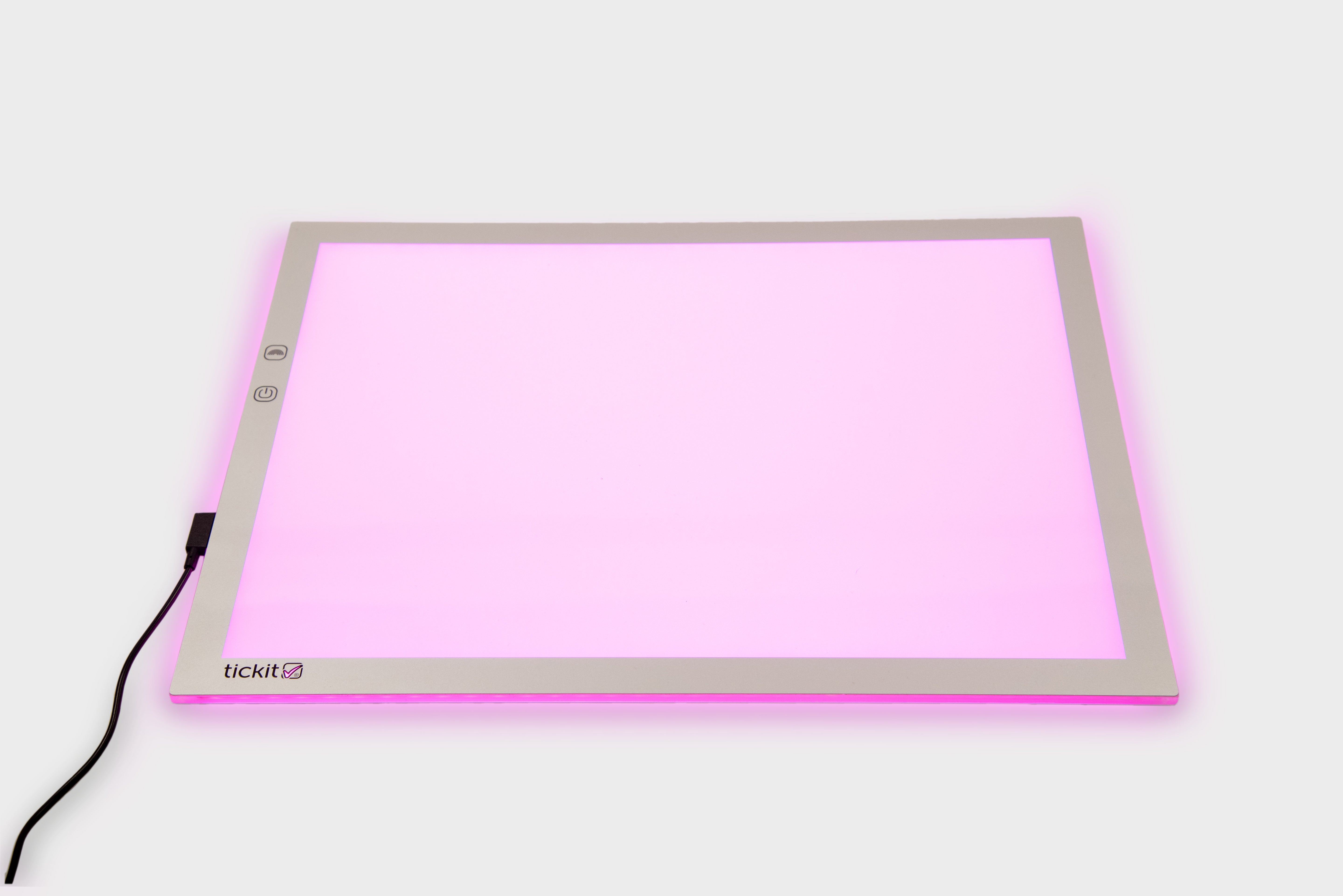 TickIt - Kleur veranderende A3 Lichttafel Lichtbak Lichtpaneel
