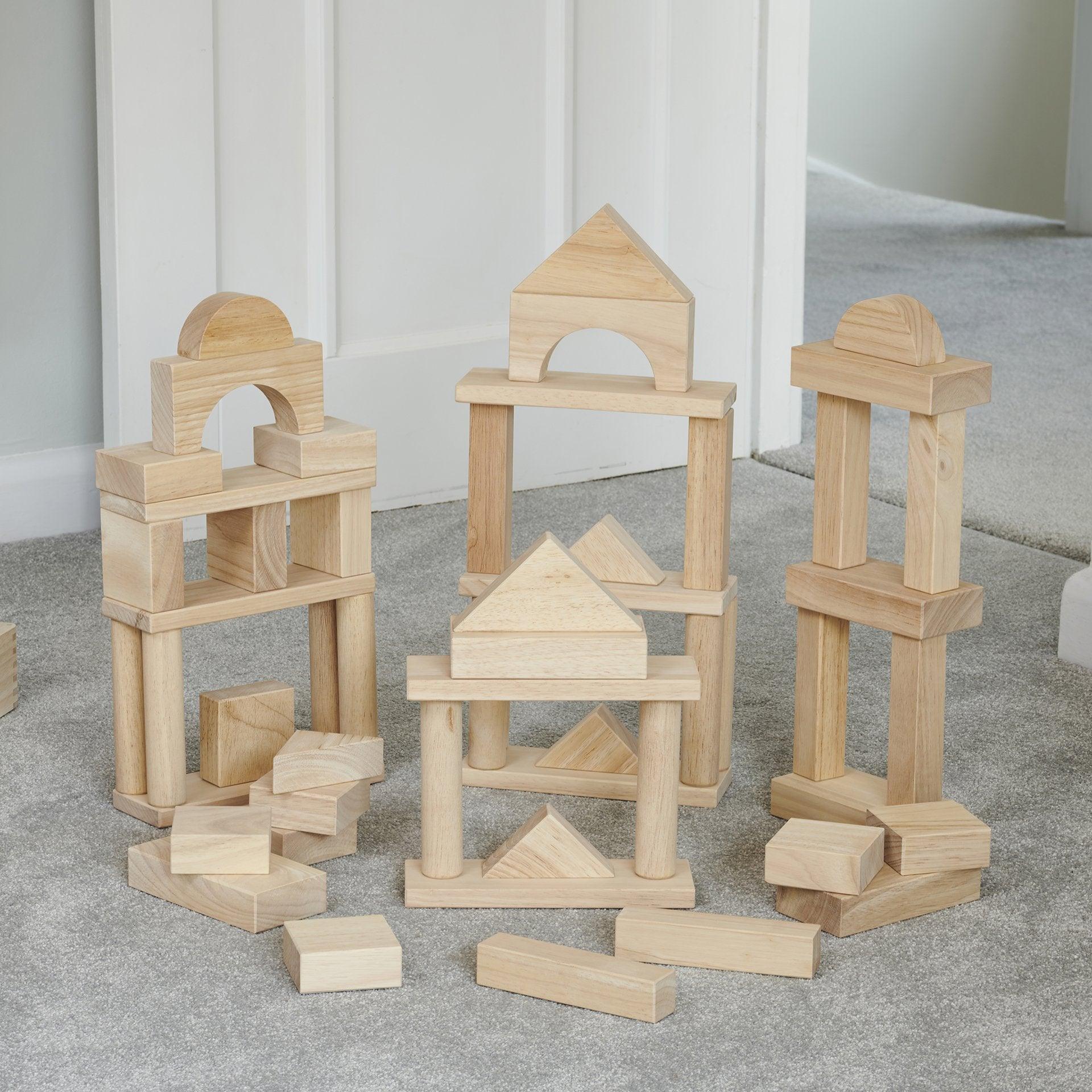 TickiT - Houten Jumbo Blokkenset