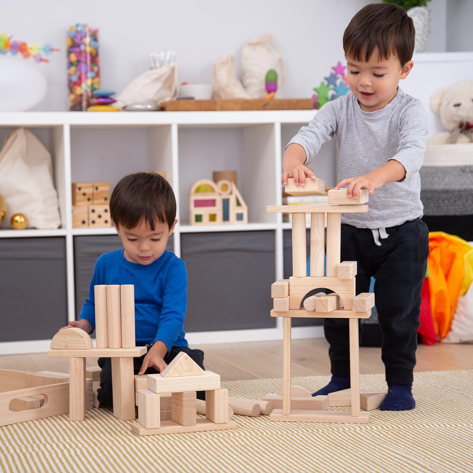 TickiT - Houten Jumbo Blokkenset