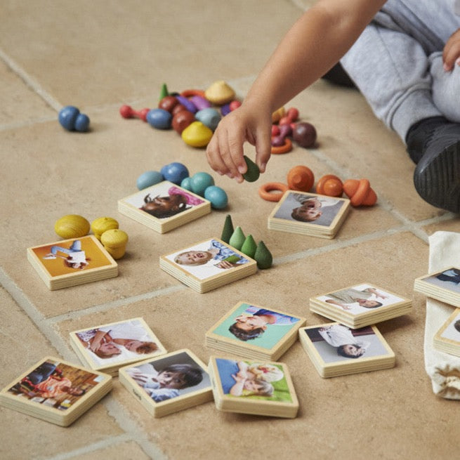 TickiT- Houten tegels - emoties