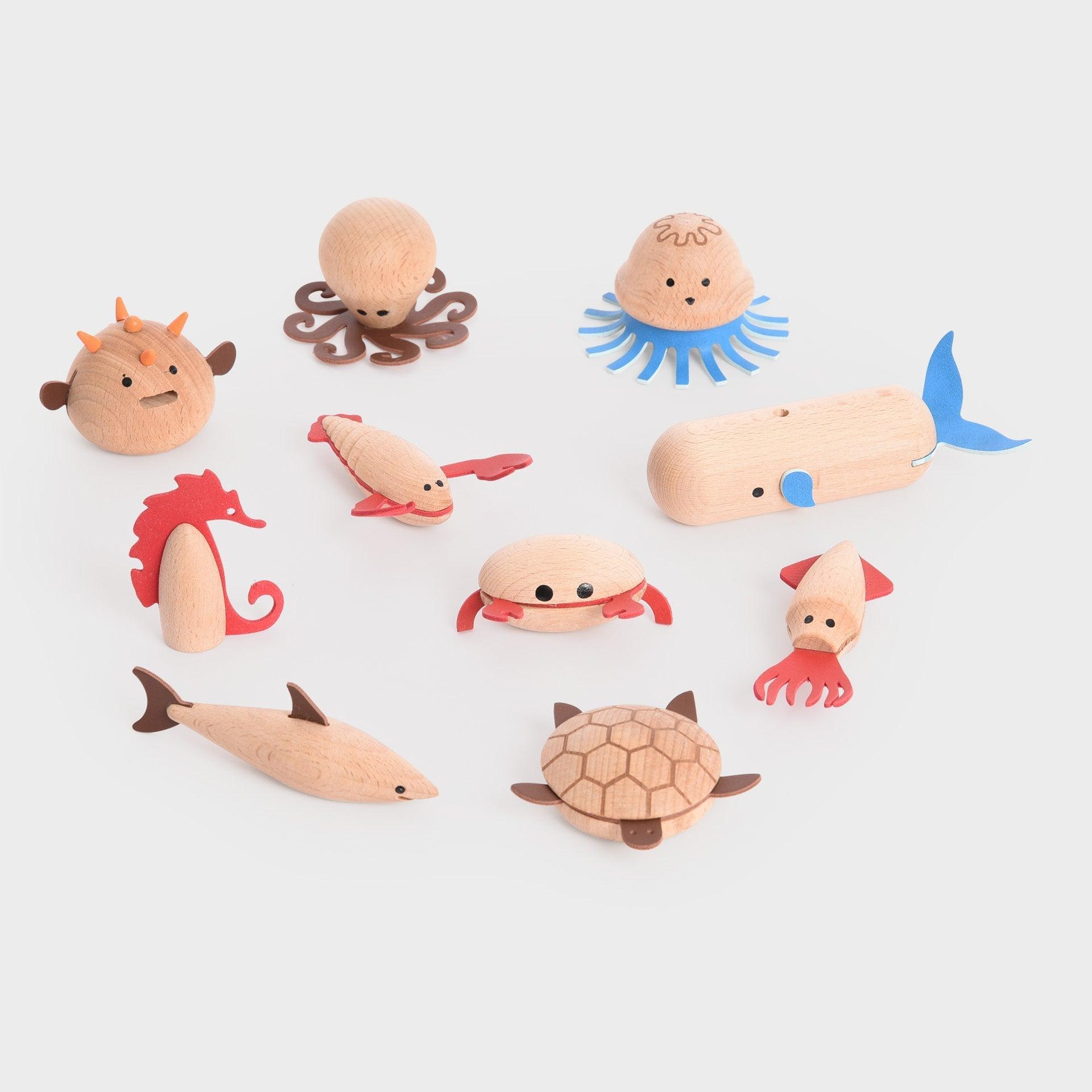 TickiT - Houten Zeewezens