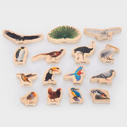 TickiT - Houten Vogels Blokken