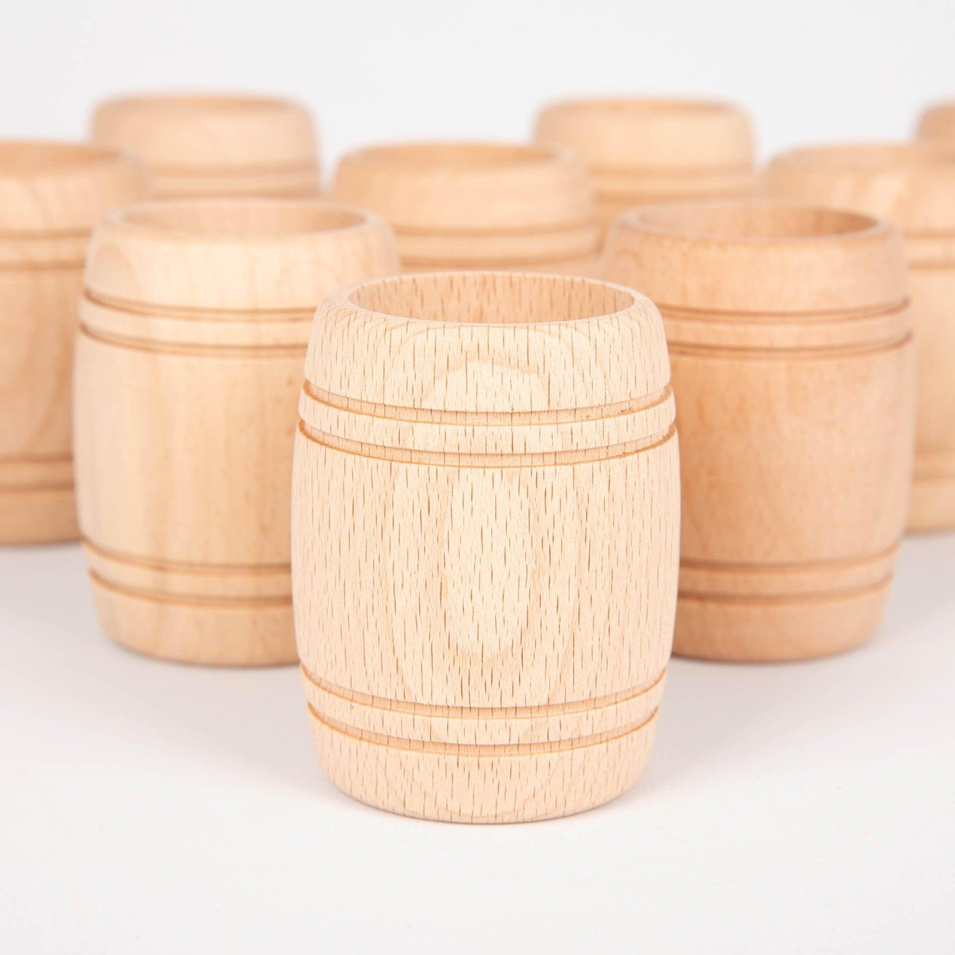 TickiT - Natuurlijke Houten Vaten