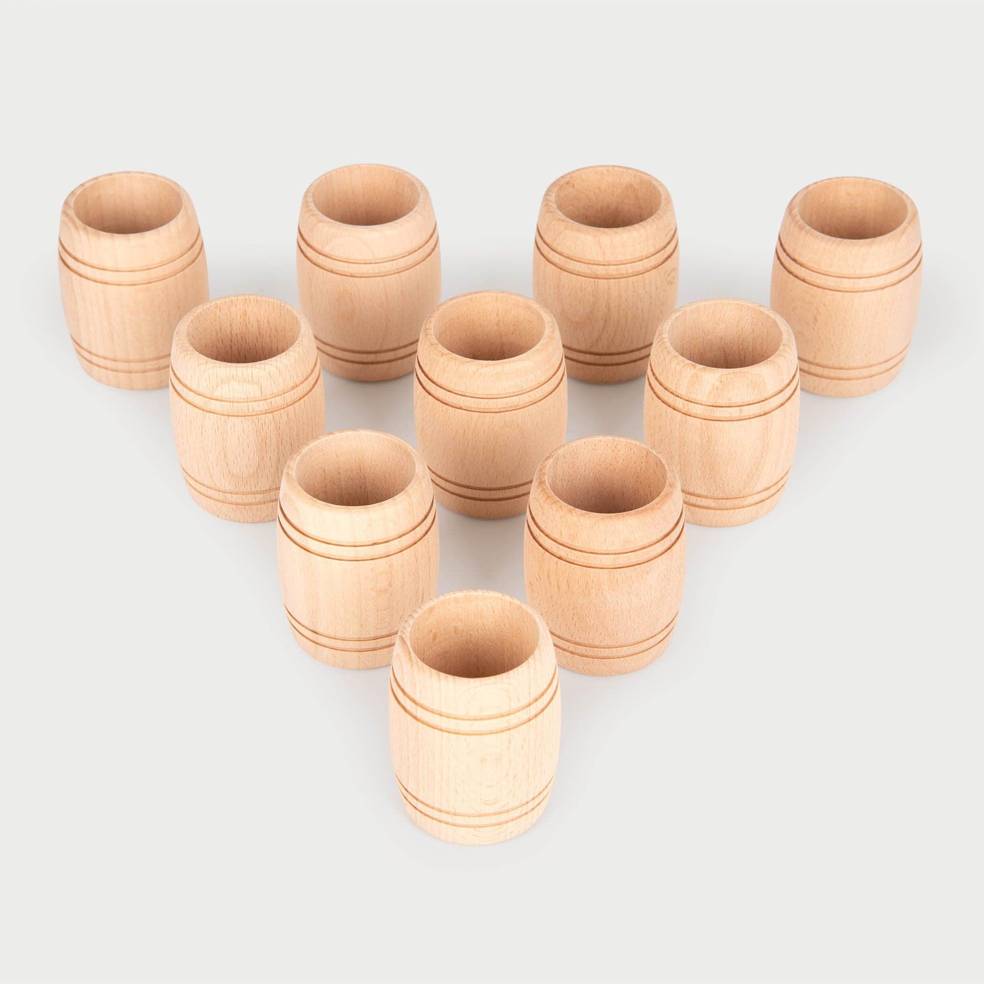 TickiT - Natuurlijke Houten Vaten