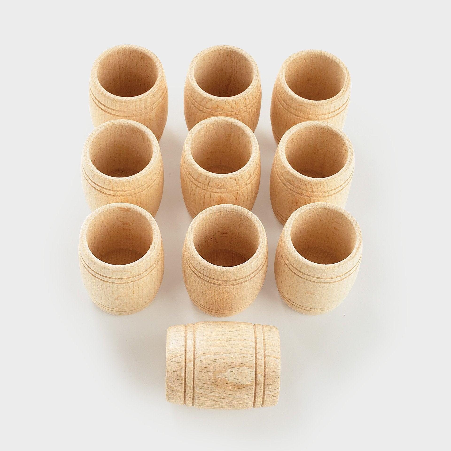 TickiT - Natuurlijke Houten Vaten