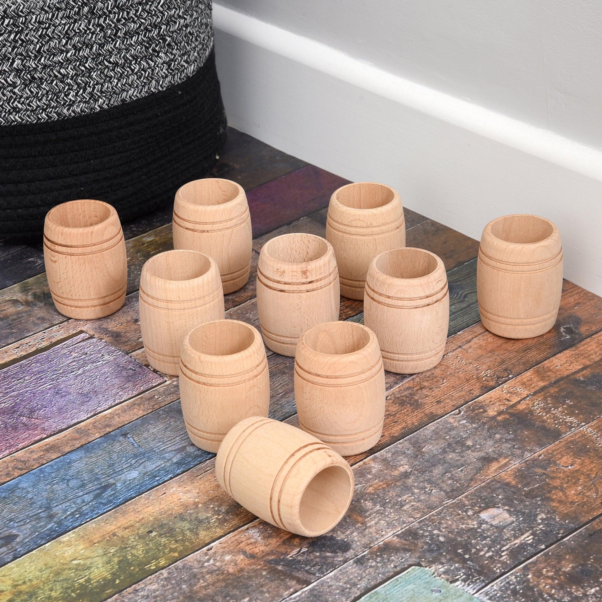 TickiT - Natuurlijke Houten Vaten