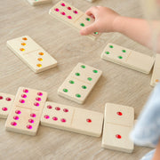 TickiT - Houten Edelsteen Domino (28 stuks)