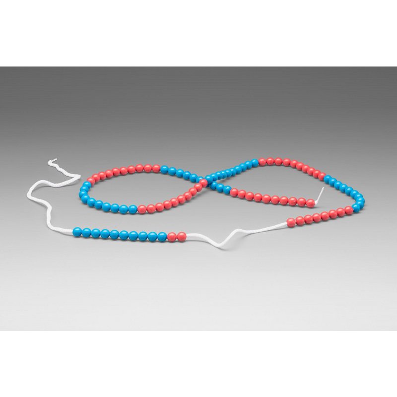 Wissner - Rekenketting - 100 kralen - blauw en rood