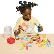 Edx Education - Junior Regenboogkeitjes Aardetinten - Set van 36