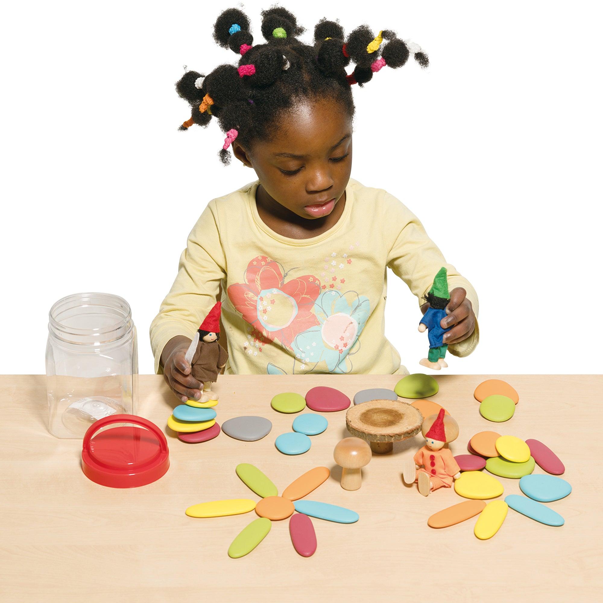 Edx Education - Junior Regenboogkeitjes Aardetinten - Set van 36