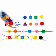 Edx Education - Grote Knopen met Rijgveter - Set van 250 gram