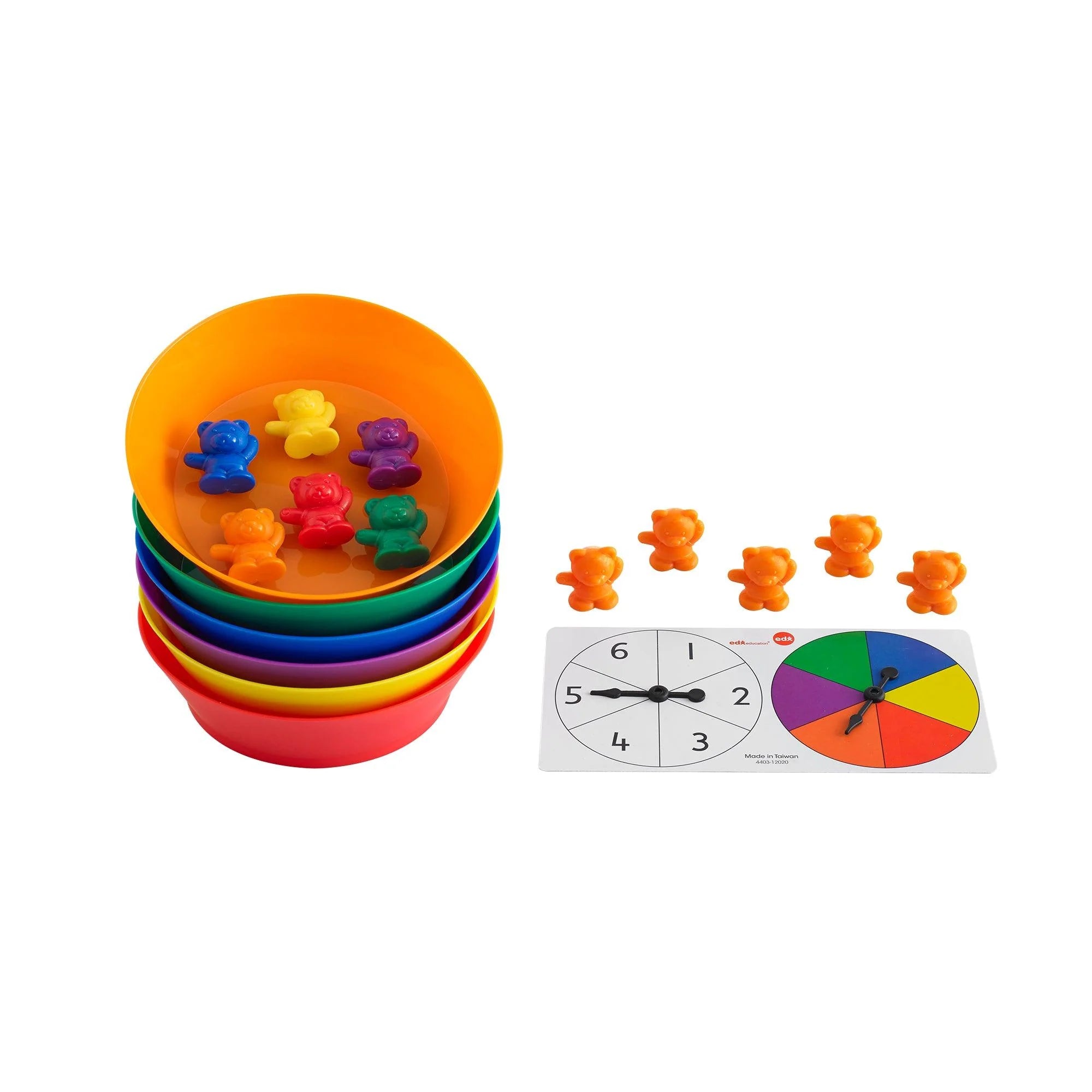 EDX - Sorteer beren met sorteer kommen (67-delig)