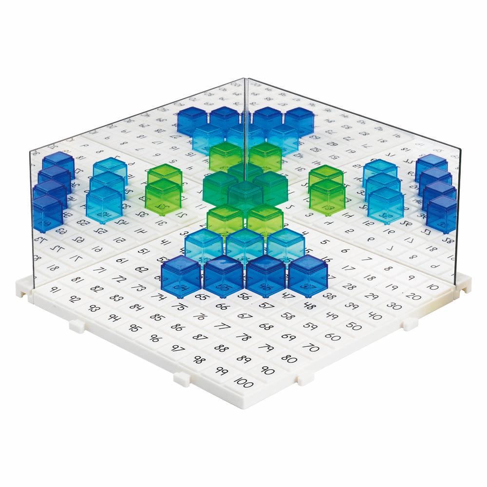 Edx Education - Spiegelen en Symmetrie Activiteitenset - 100 Kubussen