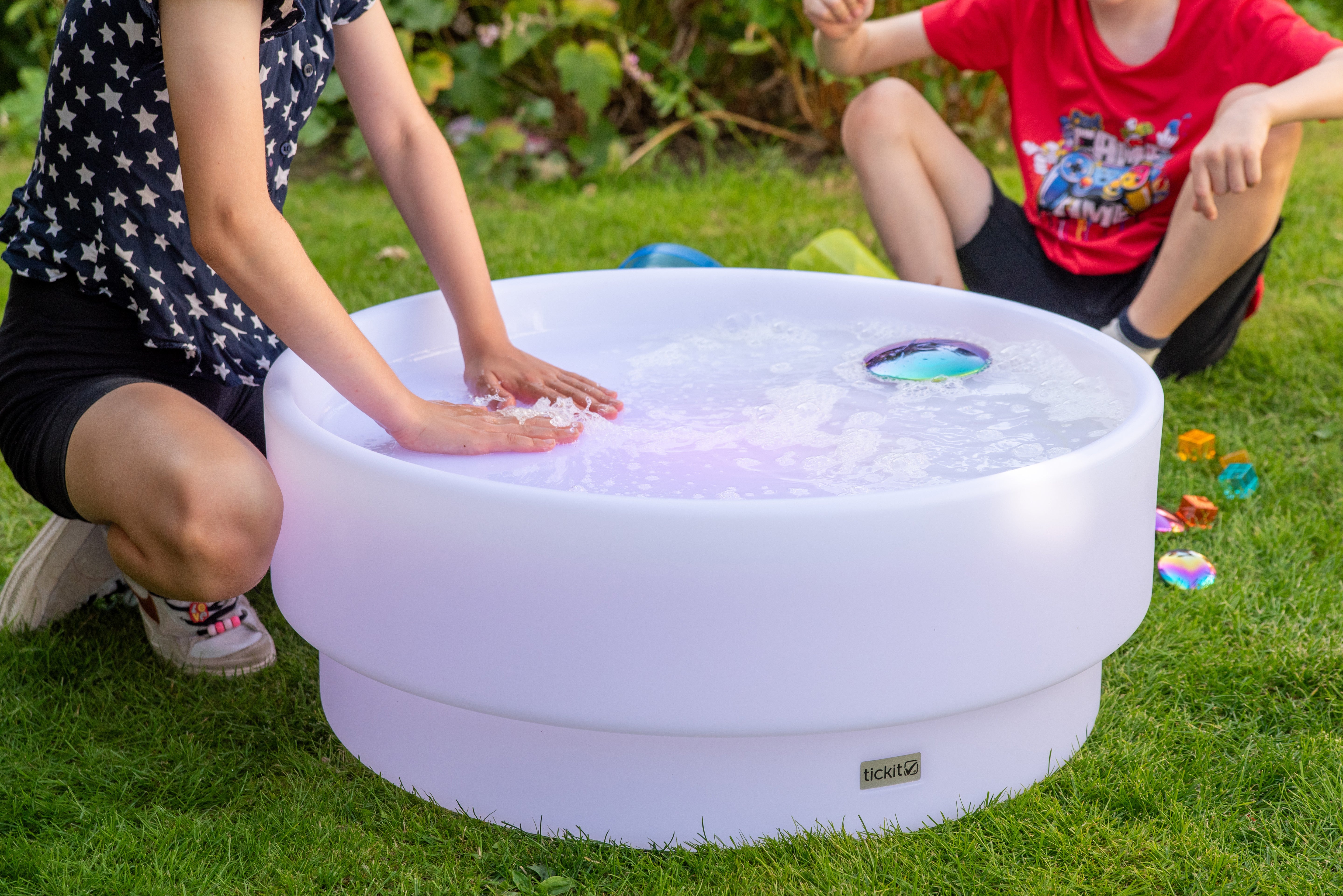 TickIT - Kleur veranderende Zand- en watertafel laag - Rond