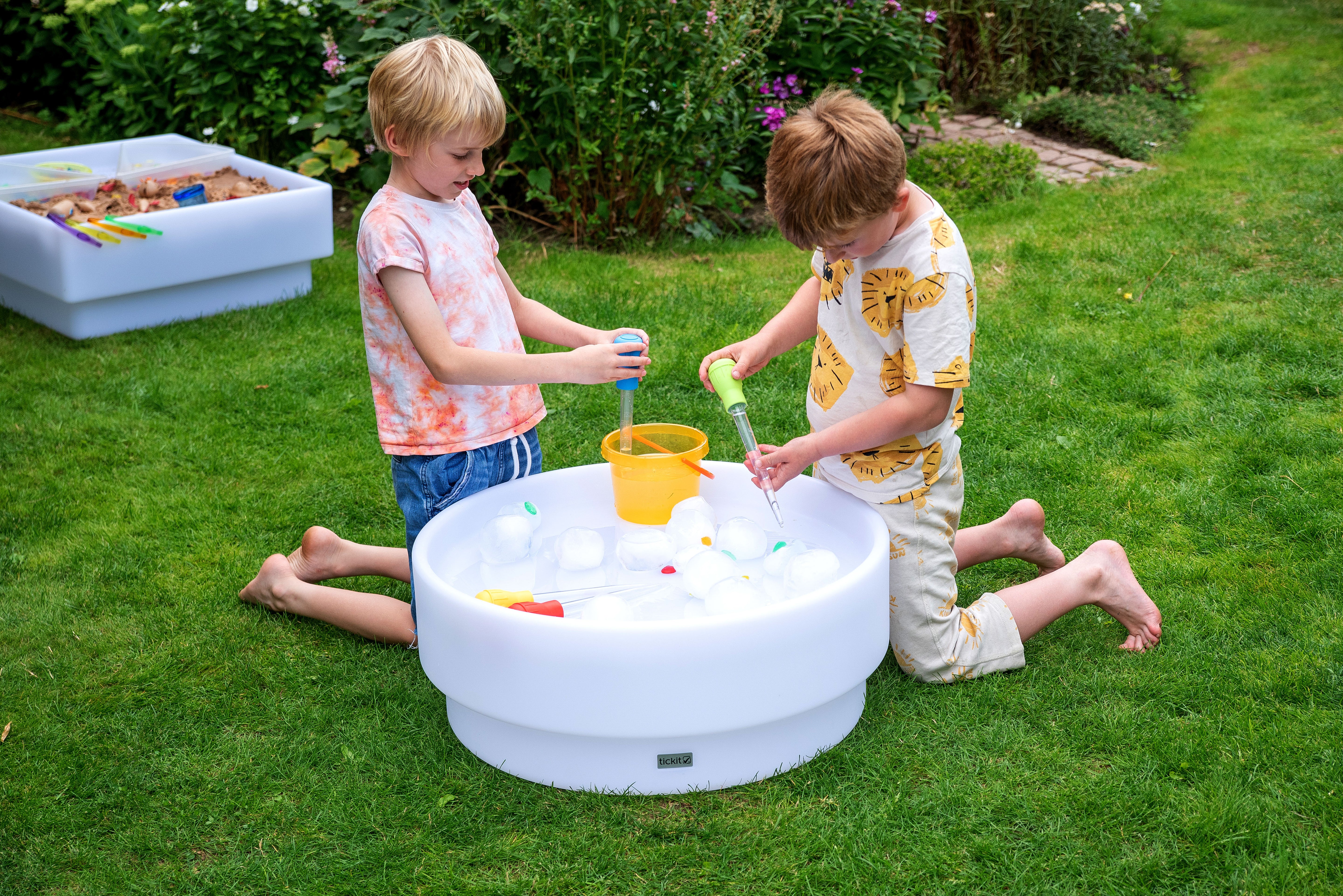 TickIT - Kleur veranderende Zand- en watertafel laag - Rond