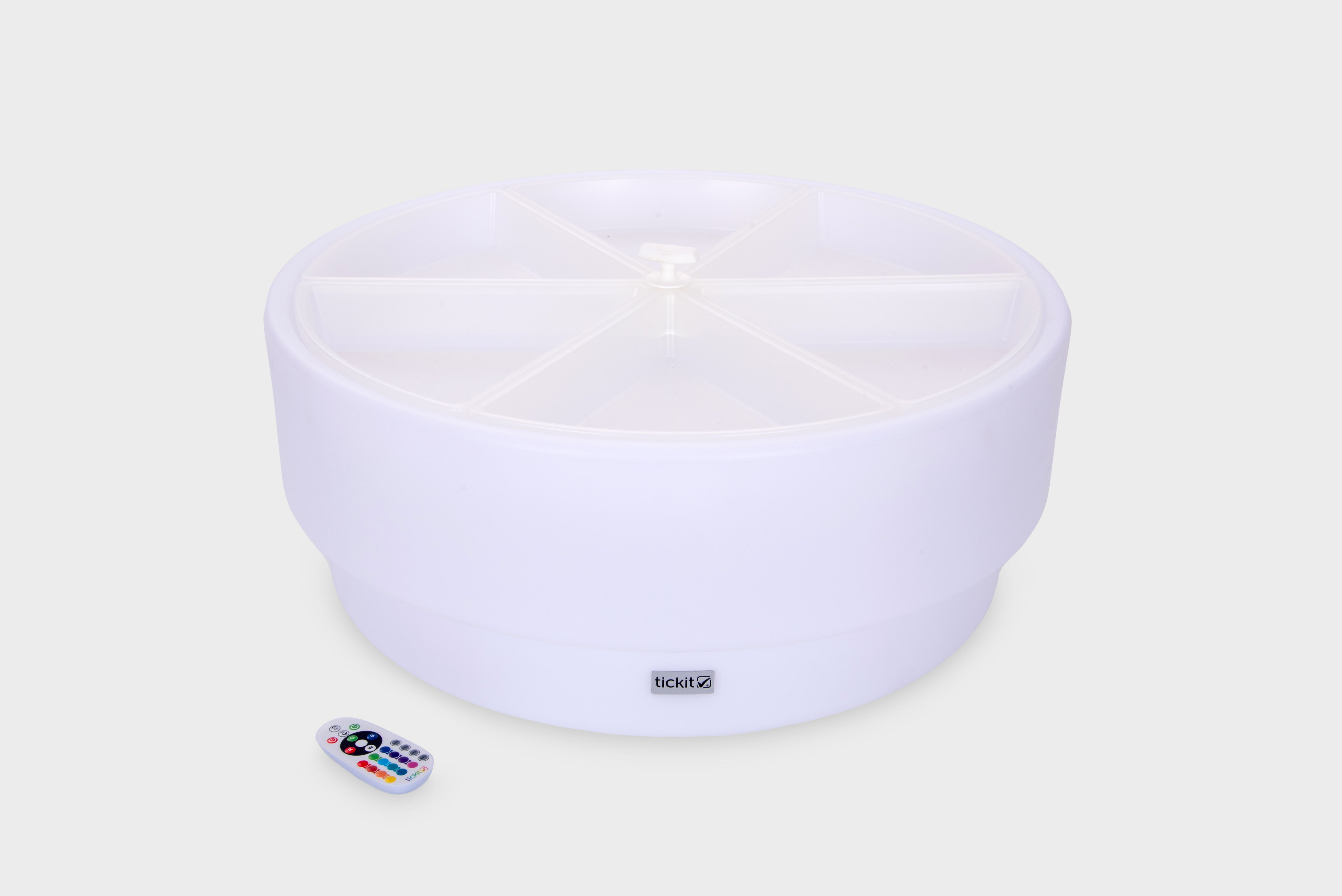 TickIT - Kleur veranderende Zand- en watertafel laag - Rond