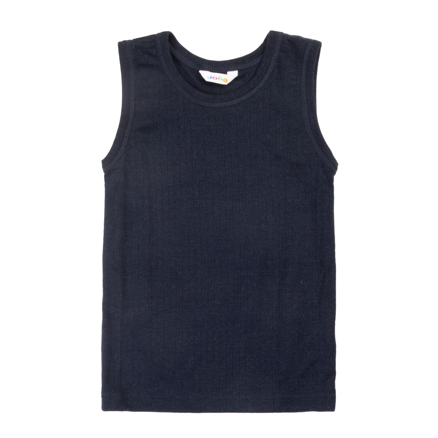 Joha - Wol Hemd - Marineblauw