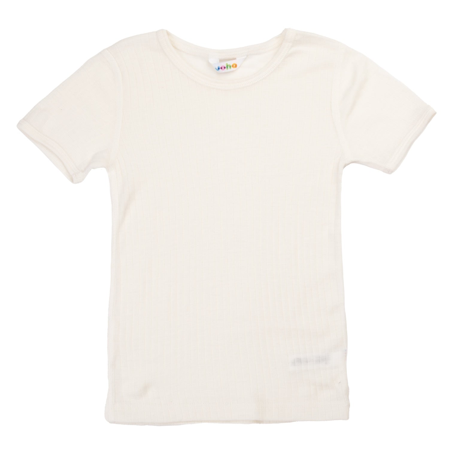 Joha - Wol T-shirt - Lichtgrijs Mélange