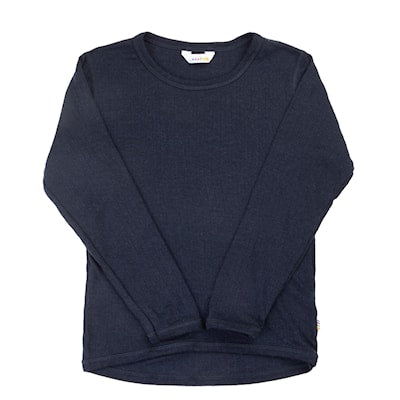 Joha - Wol T-shirt - Lichtgrijs Mélange