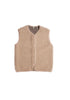 Alwero ADULT - Vest of bodywarmer Po - Sand Brown - 100% wol