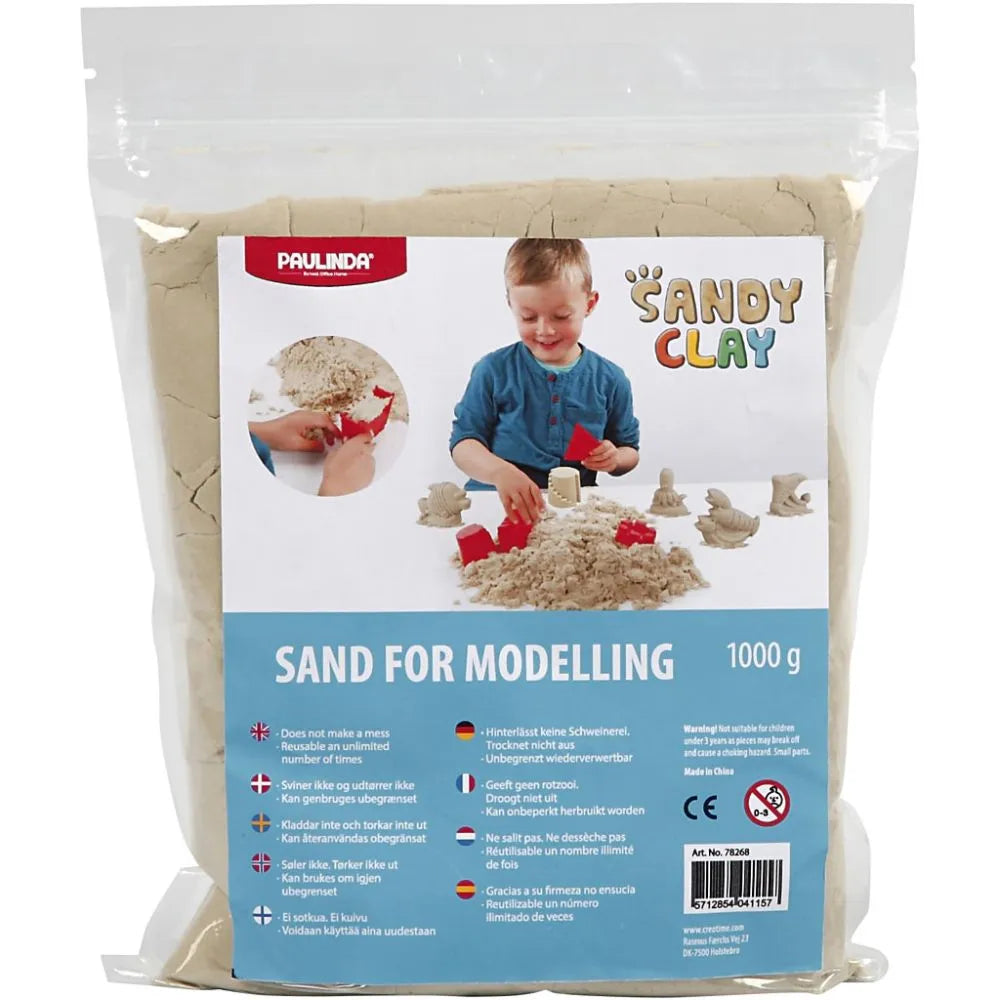 Kinetisch zand naturel 1 kg