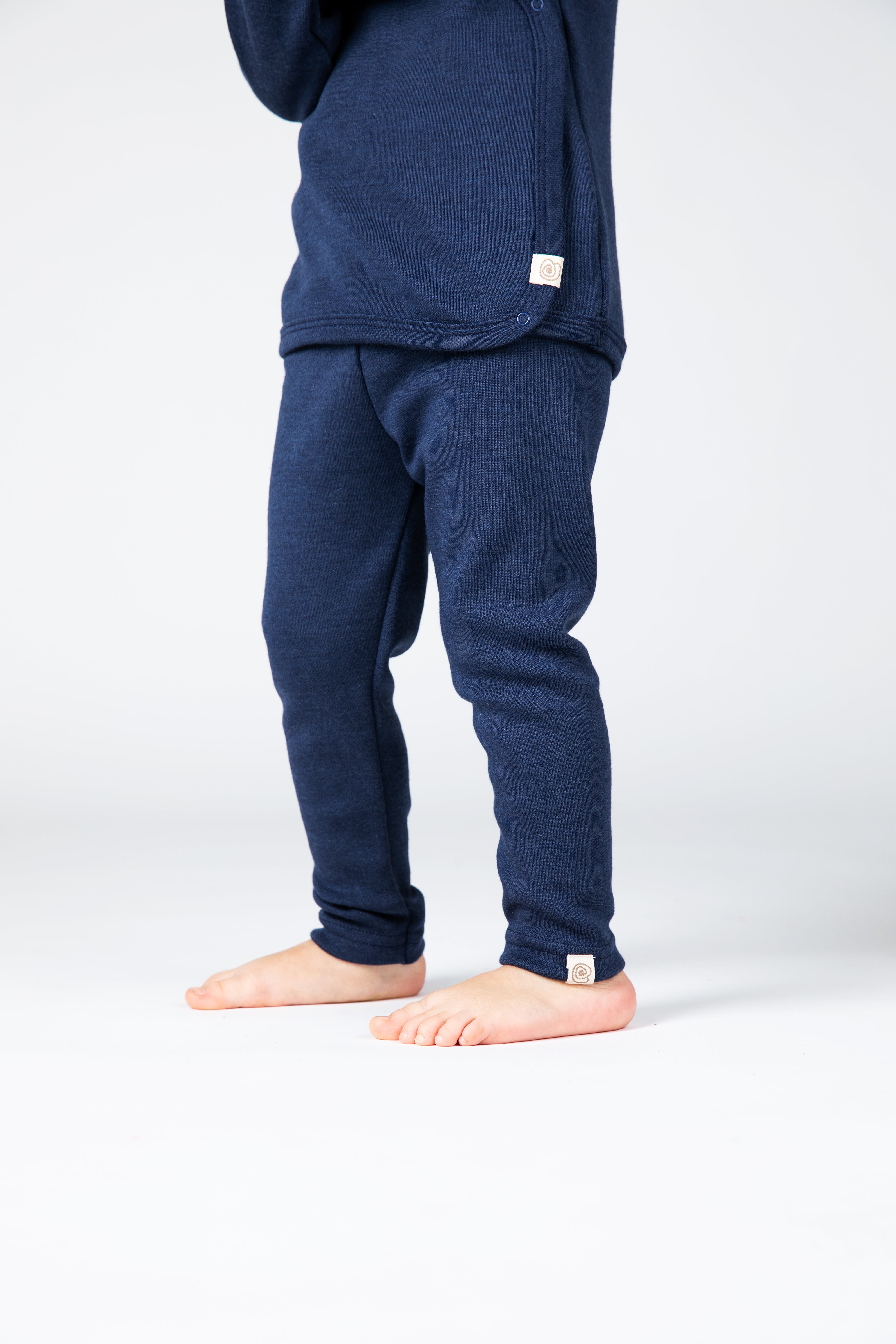 Engel Natur - Wol/Zijde Baby Legging - Marine