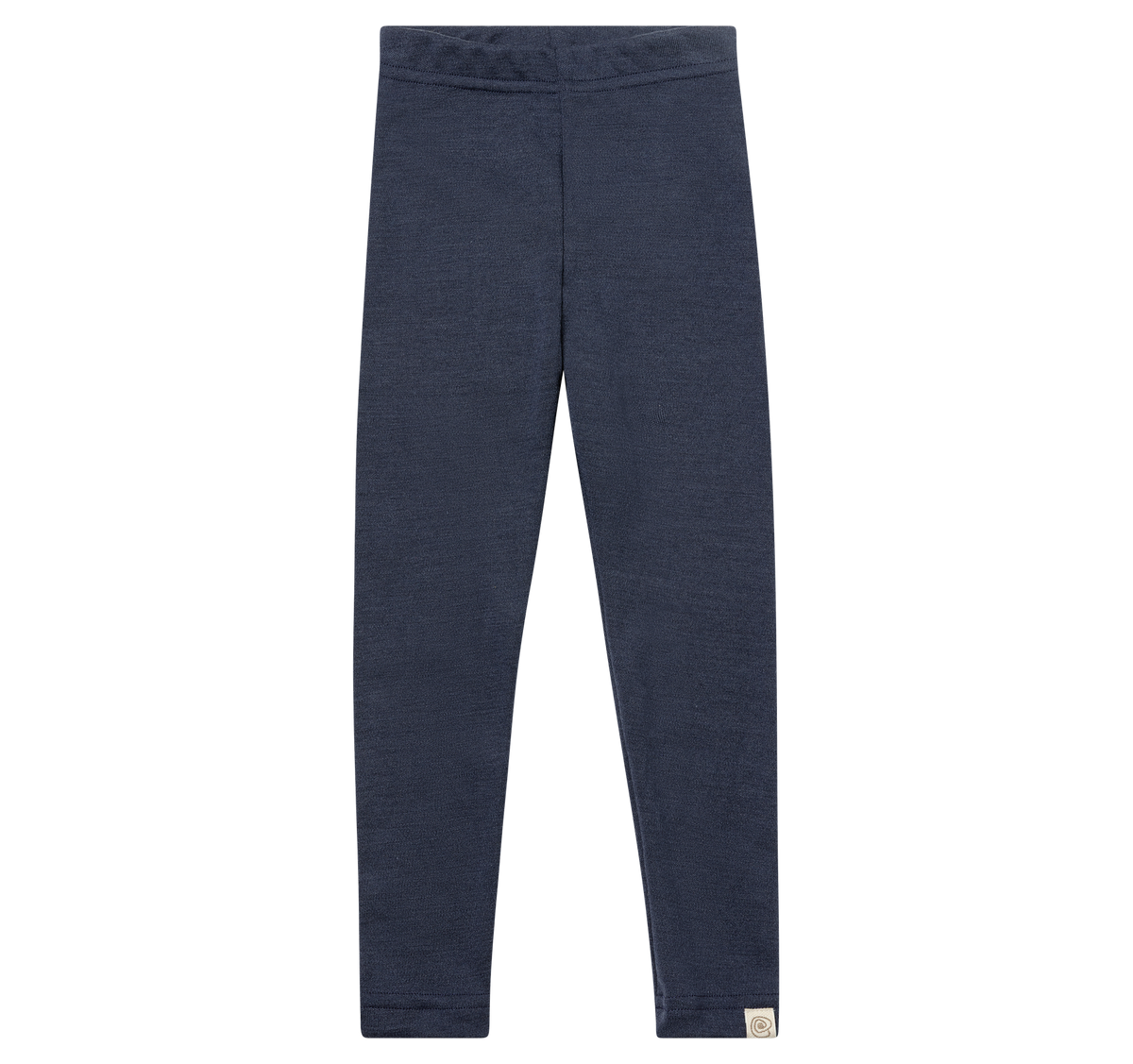 Engel Natur - Wol/Zijde Kinder Legging Interlock - Marine