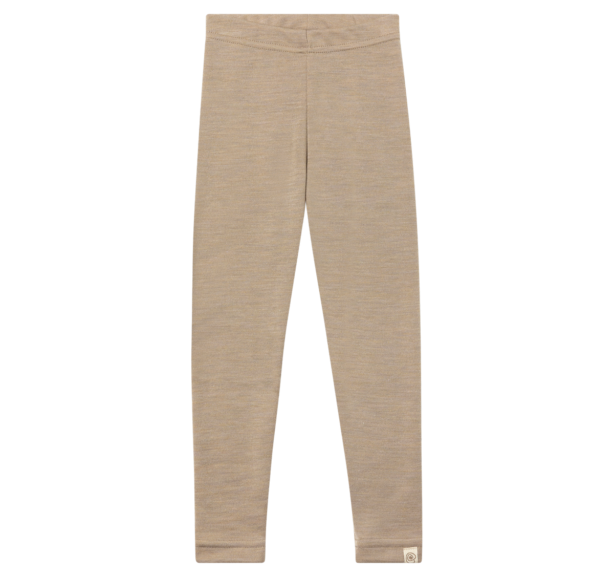 Engel Natur - Wol/Zijde Kinder Legging Interlock - Zand
