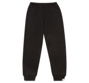 Engel Natur - Wol/Zijde Kinder Joggingbroek - Zwart