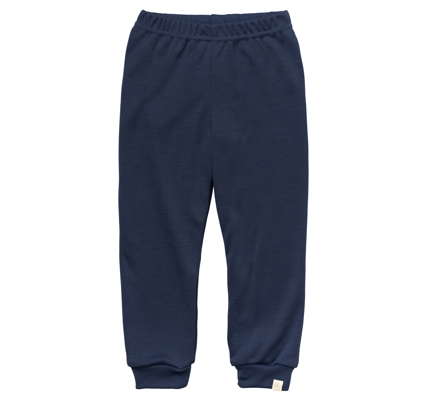 Engel Natur - Wol/Zijde Kinder Joggingbroek - Marine