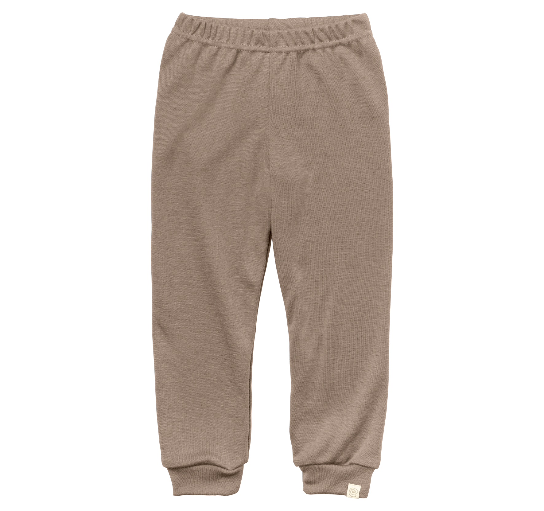 Engel Natur - Wol/Zijde Kinder Joggingbroek - Zand
