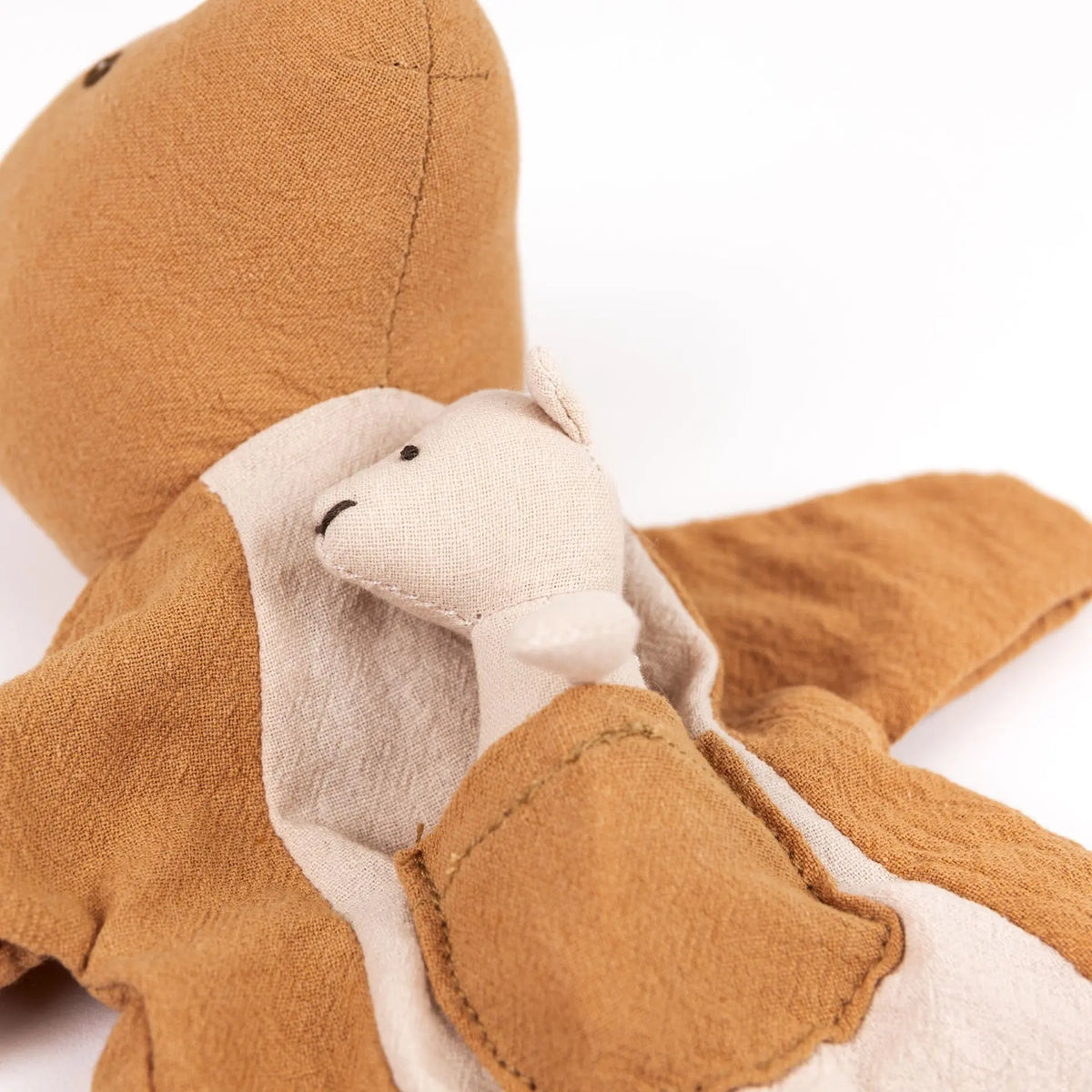 Egmont Toys - Handpop kangoeroe met jong